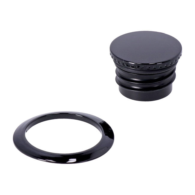 Tapón Depósito Combustible Negro Pop-Up Enrasado Para Harley-Davidson