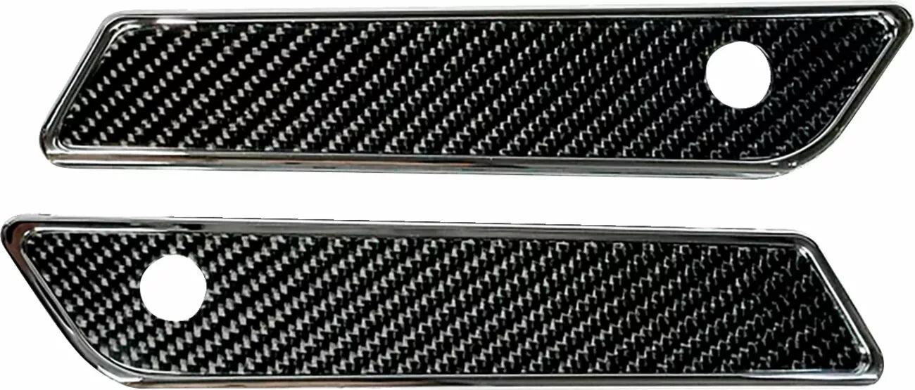 Chrom-Satteltaschenabdeckungen und -schlösser für Harley Davidson