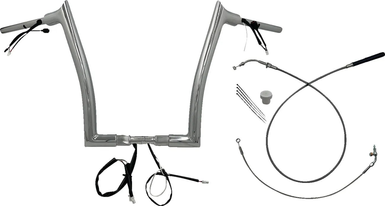 Chrom-Lenkersatz für Harley Davidson FLTRX/SE 23-25