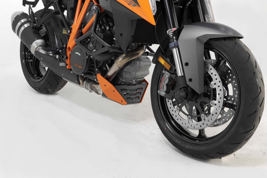 Zwart / oranje motorbescherming voor KTM Super Duke 1290 14-23