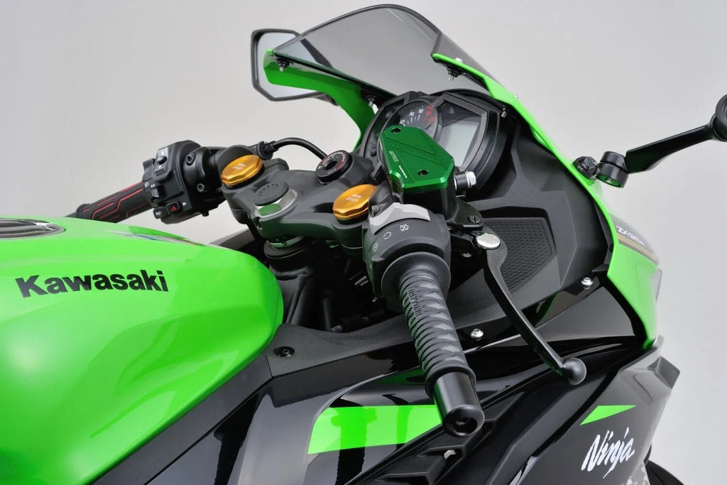 Tapa para bomba hidráulica delantera verde para Kawasaki