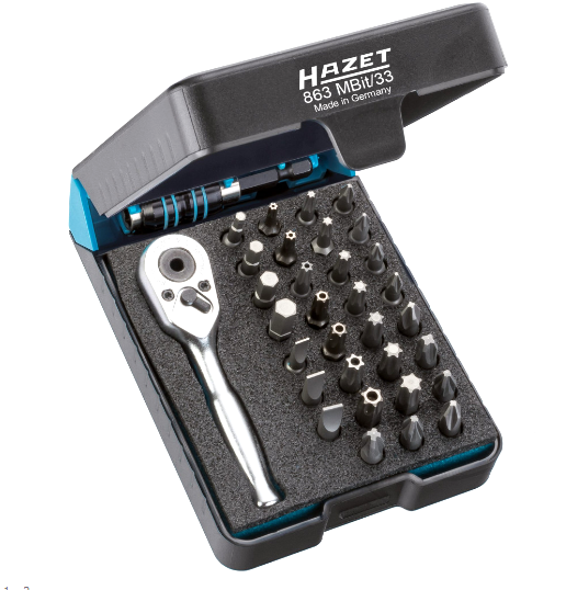 1/4 Security Bit Set with Ratchet