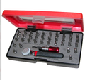 38-piece 1/4 hex security bit set + ratchet
