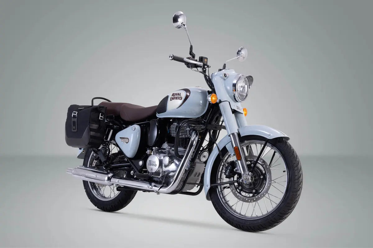 Sistema di borse laterali Legend Gear LC2 Brown Edition per Royal Enfield