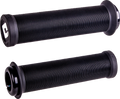 Puños Longneck V2.1 MTB Lock-On Negro Para Bicicletas