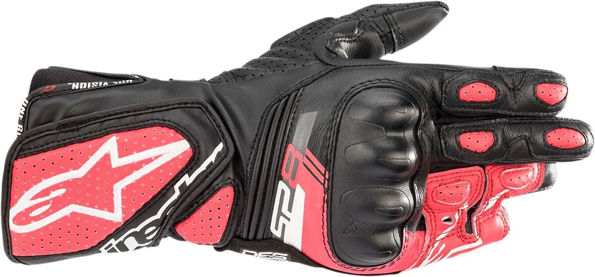 Guantes moto homologados Stella SP-8 V3  4W SP-8 V3 BK/PK L