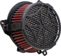 Schwarzes Crossover-Luftfilter-Kit für Harley Davidson