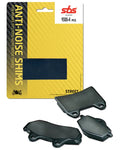Anti-noise brake pad shims for Harley Davidson