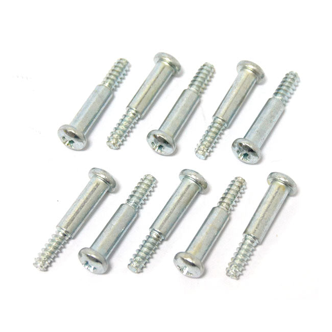 10 Tornillo lente piloto trasero para Harley-Davidson 1973-1998