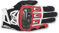 Guantes moto homologados de cuero SMX-2 Air Carbon V2  SMX-2 AC B/R/W M V2