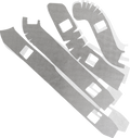 Hitzeschild-Kit für Harley-Davidson 009-16 Touring-Modelle, Khrome Werks Outlaw 2-1