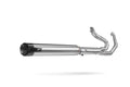 Escape Zard 2:1 cromados para Harley Davidson Touring