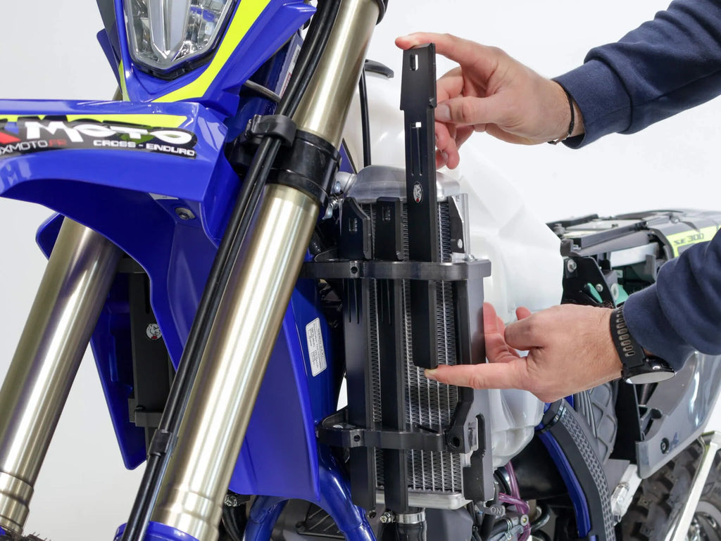 HDPE radiator guards for Sherco 2T and 4T