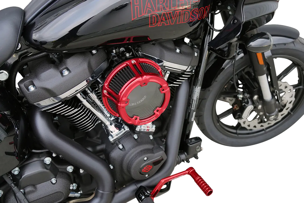 Filtro de aire Method™ Clear Series rojo para Harley Davidson FLTR/FLHX