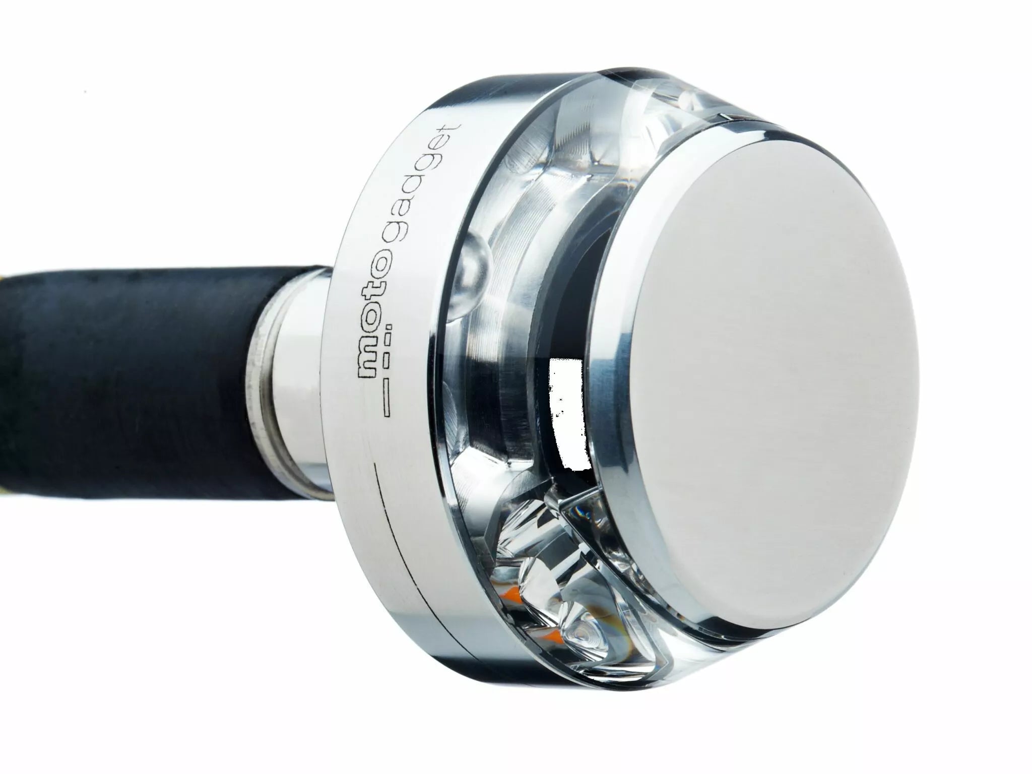 Intermitente Mo-Blaze Disc Derecho Cromado Para Harley Davidson
