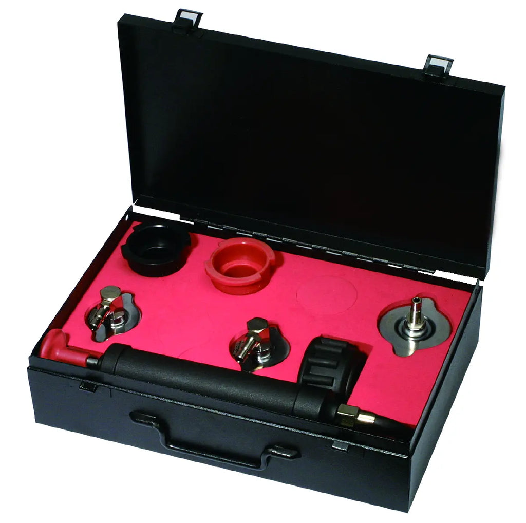 Kit tester pressione impianto di raffreddamento e radiatore per moto