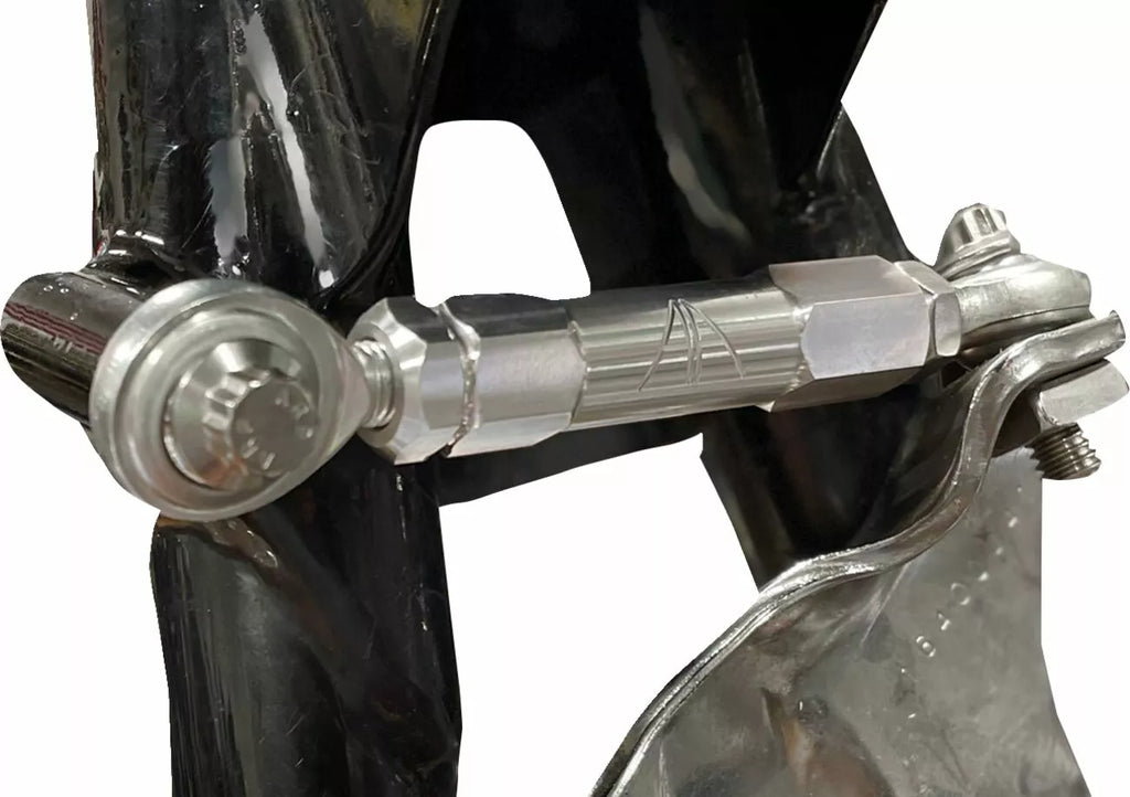 Bieleta Estabilizadora Delantera Ajustable Para Harley-Davidson 2009- Touring Raw