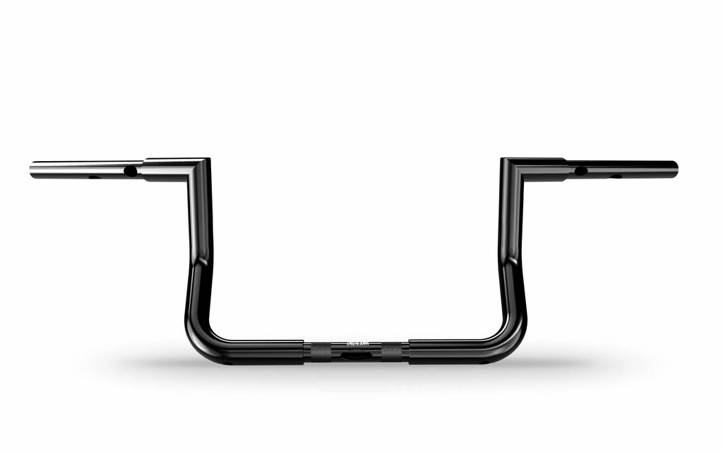 Bat Lenker 10" Glanzschwarz für Harley Davidson