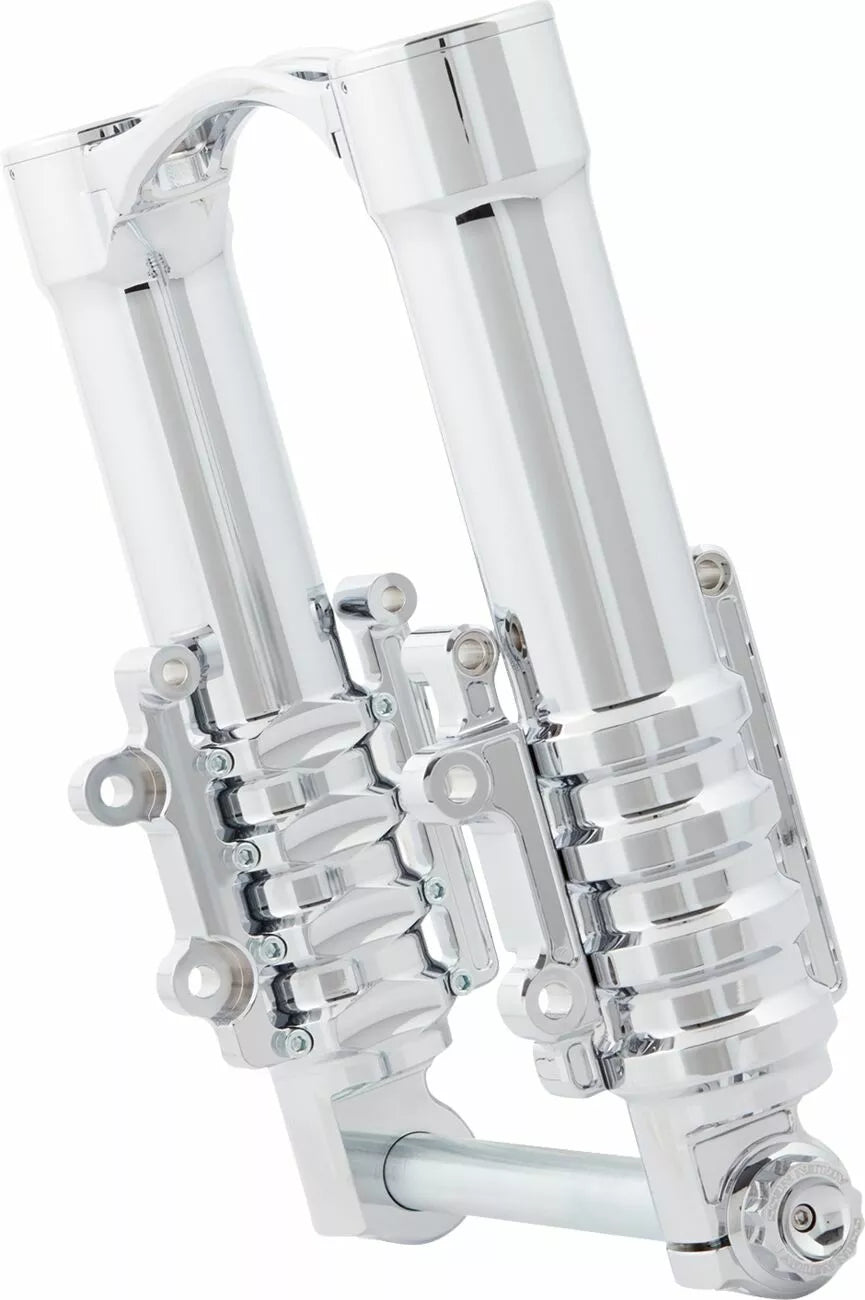 Barras De Horquilla Method No Flex Cromado Para Harley-Davidson