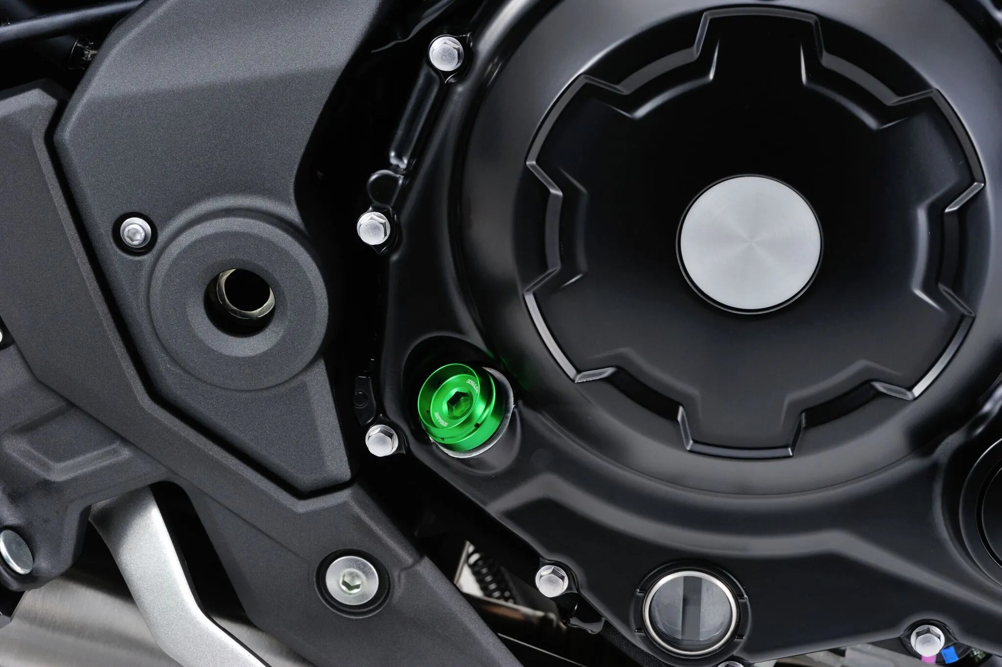 Tapón de llenado de aceite Bullet M20xP2.5 verde