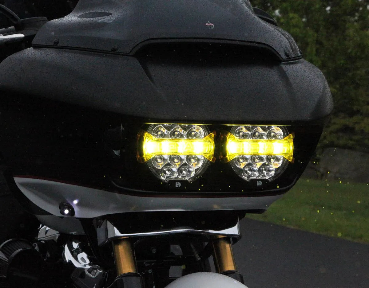 LED-Scheinwerfer-Kit D14 Destroyer für Harley-Davidson Road Glide 15-23