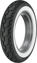 Dunlop D402 MT90B16 74H Harley-Davidson achterband met witte zijwand