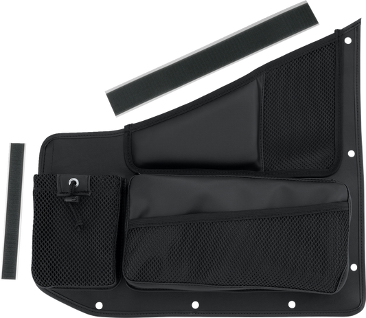 Side organizers of the passenger console for Polaris Slingshot 15-22