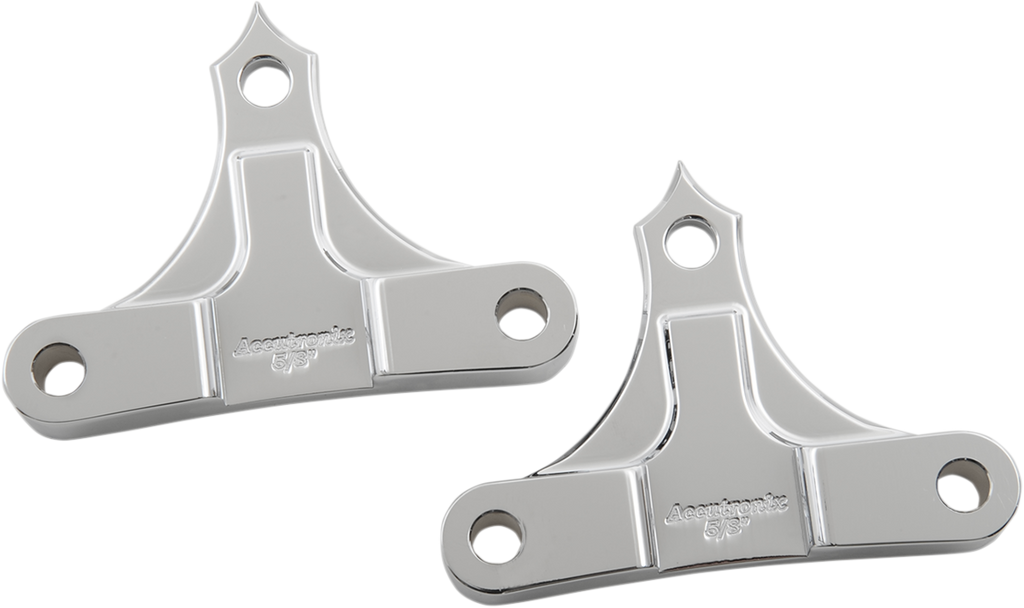 Chrome Hot/Bagger Fork Spacers for Harley-Davidson