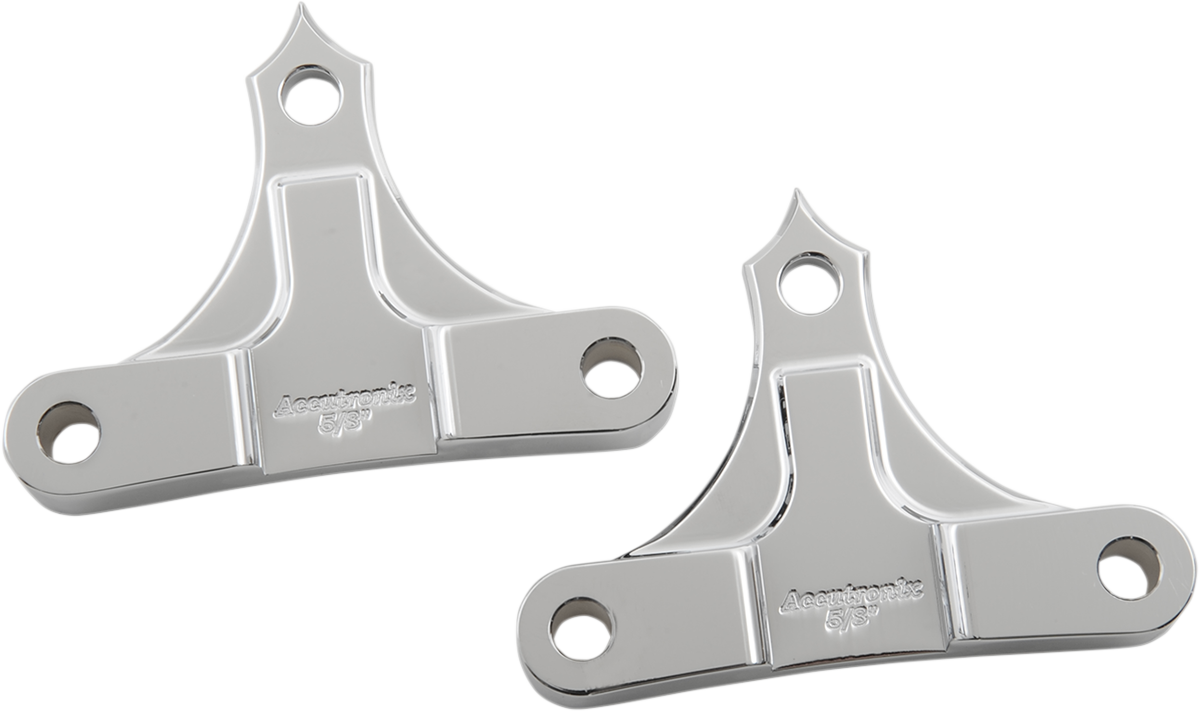 Chrome Hot/Bagger Fork Spacers for Harley-Davidson