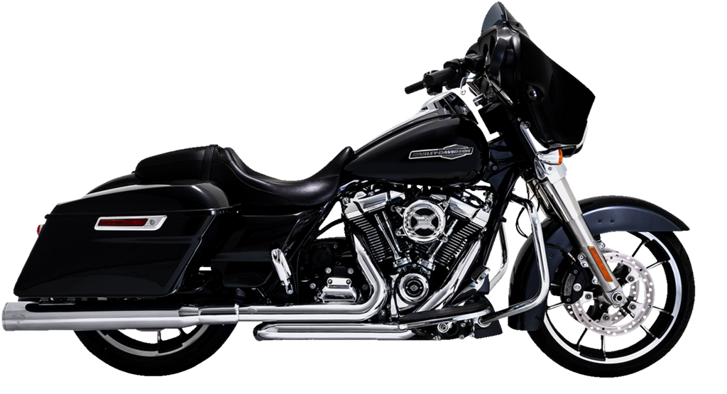 Sistema Colector Dresser Duals Cromado Para Harley Davidson