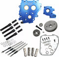 Gear Drive Kit for Twin Cam 07-17 and Dyna 06 with Black Pushrod Tubes