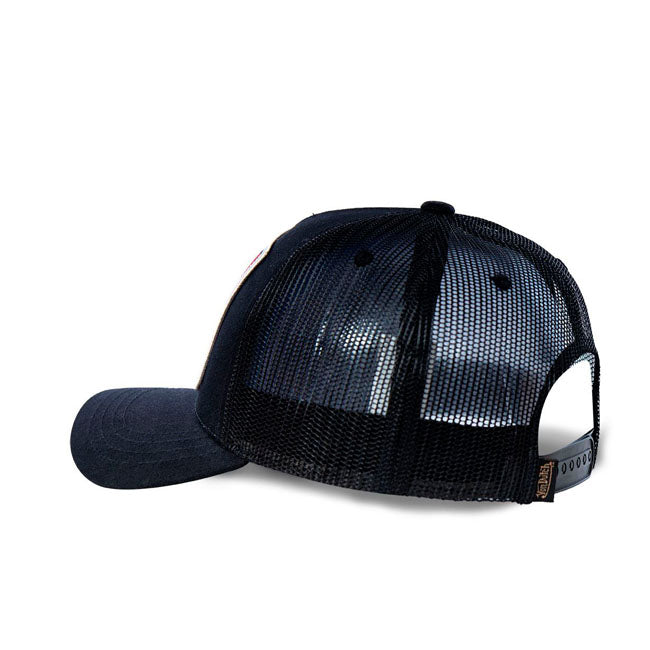 Gorra Negra Von Dutch West Coast
