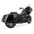 V&amp;H Supersport 400 Slip-On-Schalldämpfer in Schwarz für Harley Davidson