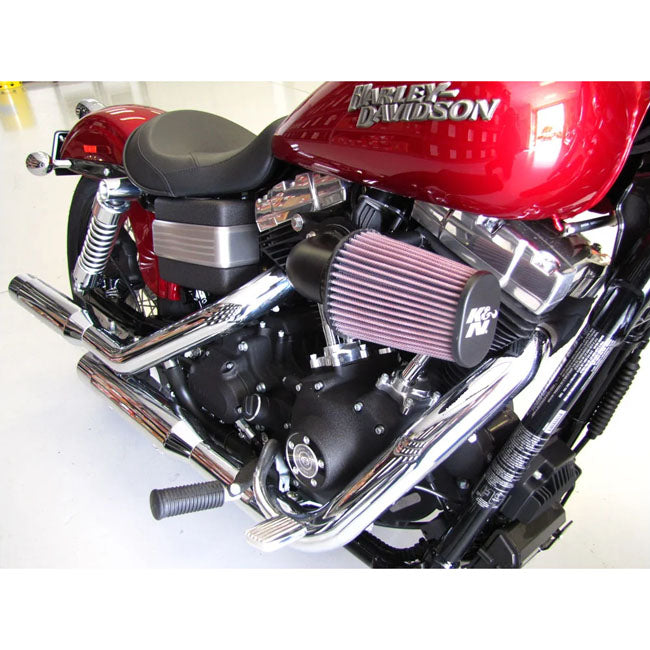 K&amp;N Aircharger-Luftfilter-Kit Schwarz für Harley-Davidson Twin Cam