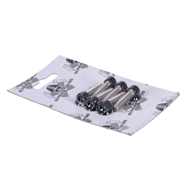 Kit Tornillos Negro Tapa Superior Transmisión Para Harley Davidson 2007-2023