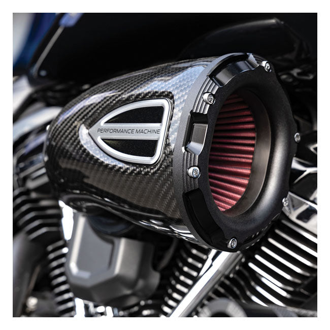 PM, C4 Series Black Air Filter for Harley Davidson