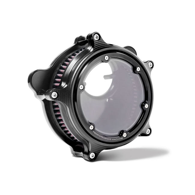 PM, Vision Series Black Air Filter for Harley Davidson