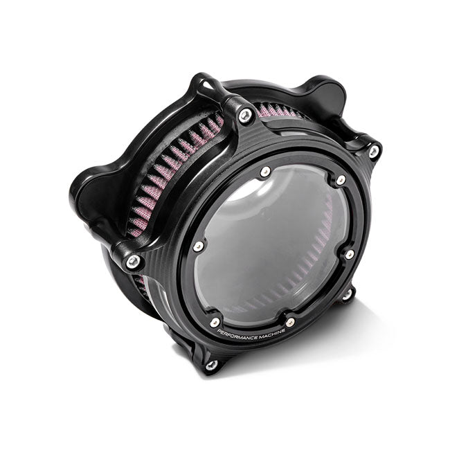 PM, Vision Series Black Air Filter for Harley Davidson