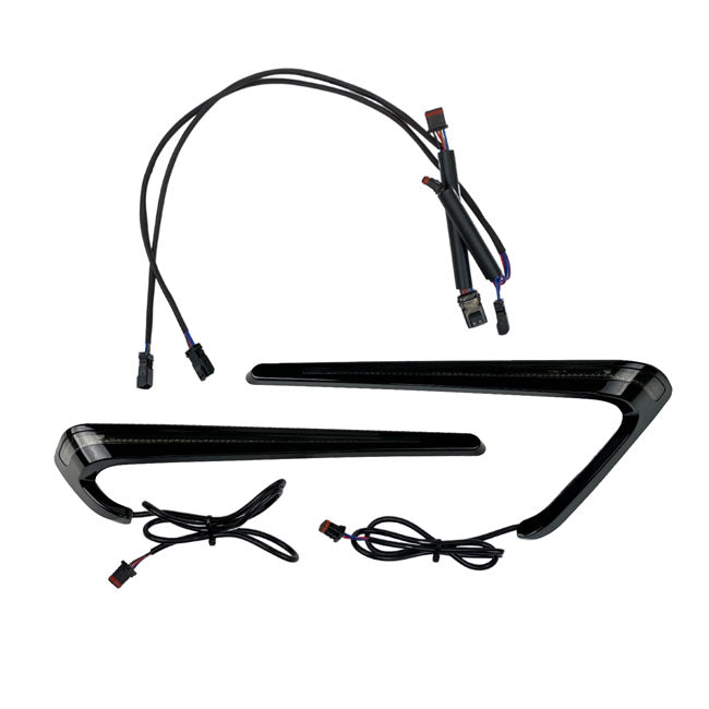 Custom Dynamics, LED Saddlebag Lights for Harley-Davidson