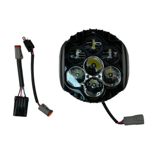 Custom Dynamics, Shark Demon LED-Scheinwerfer für Harley Davidson