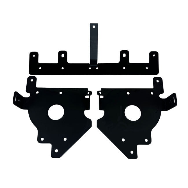 Custom Dynamics, V2 Shark Demon Fog Light Combo Kit For Harley Davidson