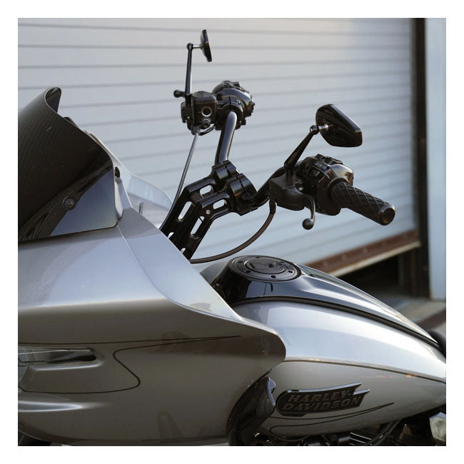 Arlen Ness, Method 10 Universal-Lenkererhöhungen in Schwarz für Harley-Davidson