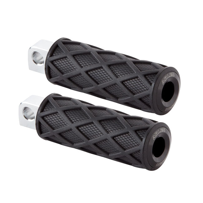 Arlen Ness Black Diamond Fußrastenset für Harley Davidson