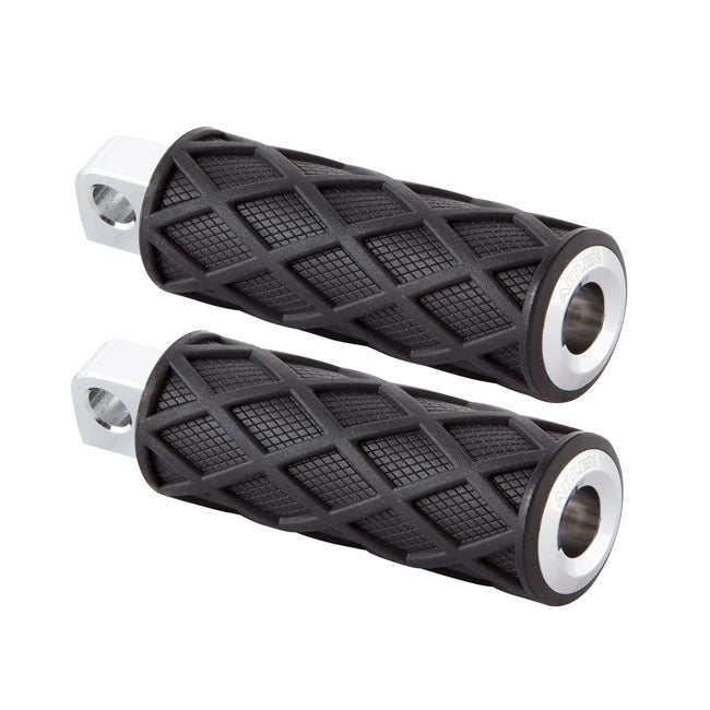 Arlen Ness Diamond Chrome Fußrastensatz für Harley Davidson