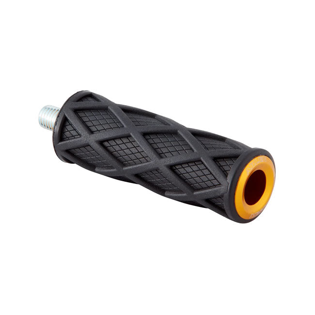 Arlen Ness Gold Diamond Shift/Brake Pegs for Harley-Davidson