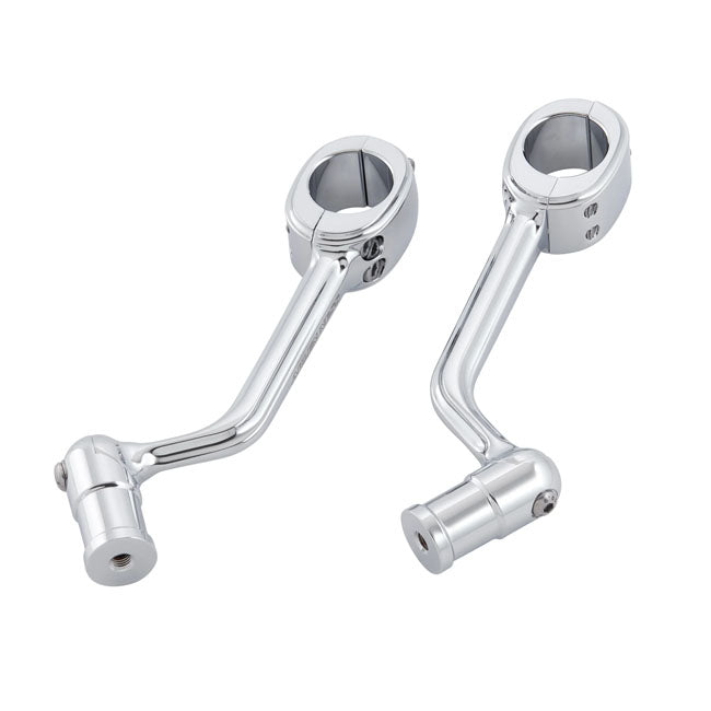 Arlen Ness Forged Highway Footpeg Mounts for Harley-Davidson
