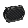Arlen Ness, Kit De Filtro De Aire Stage II Oval Upgrade Negro Para Harley Davidson