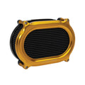Arlen Ness Gold Oval Stage II Luftfilter-Upgrade-Kit für Harley-Davidson