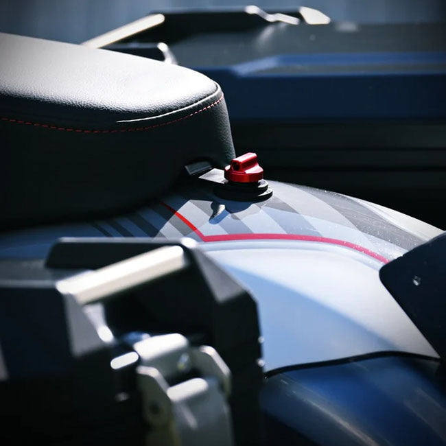 1/4-28 Rote Sitzschraube für Harley Davidson