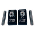 FXD Logo Axle Trim Plate Kit for Harley Davidson